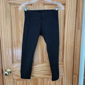 Soft Black Capri Leggings